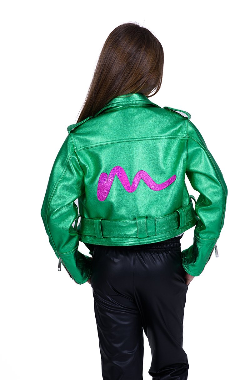 Kožne unikatne jaknice za devijčice | GIOIA Leather Jacket